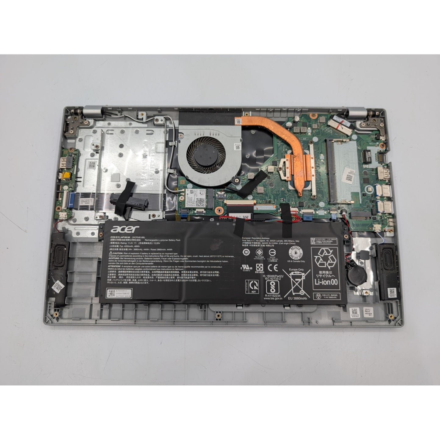 Acer Aspire A515-56-5820 15.6" Screen Intel Core i5-1135G7 2.40GHz Silver Laptop