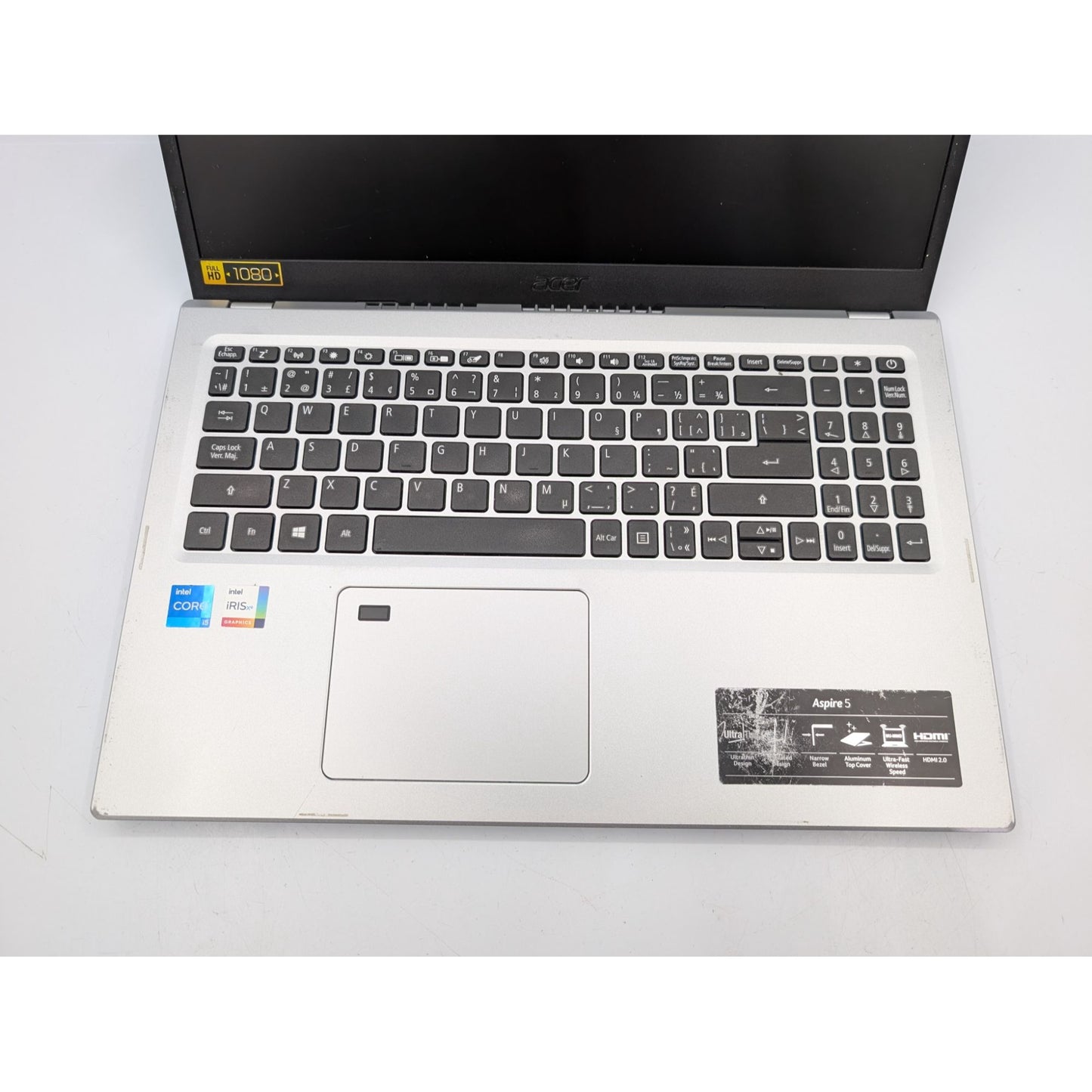 Acer Aspire A515-56-5820 15.6" Screen Intel Core i5-1135G7 2.40GHz Silver Laptop