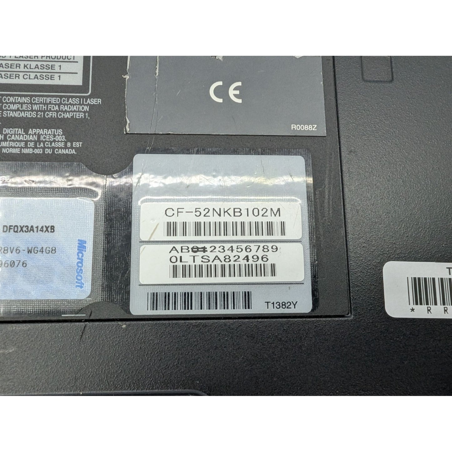 Panasonic Toughbook CF-52NKB102M 15.6" Intel Core i5-540M 4GB RAM 2.53GHz Laptop