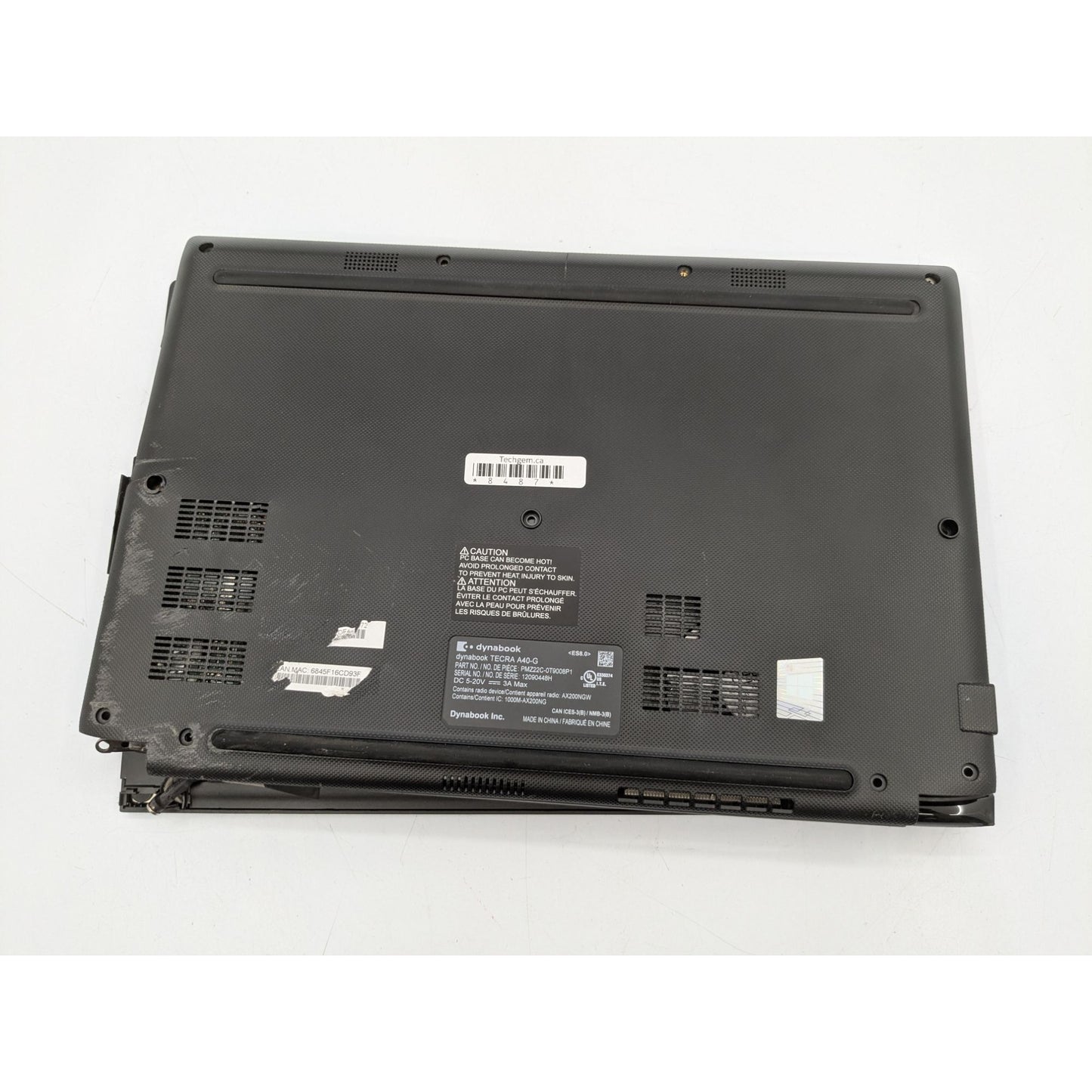 Toshiba Dynabook Tecra A40-G 14" Screen Intel Core i5-10210U 1.60 GHz Processor