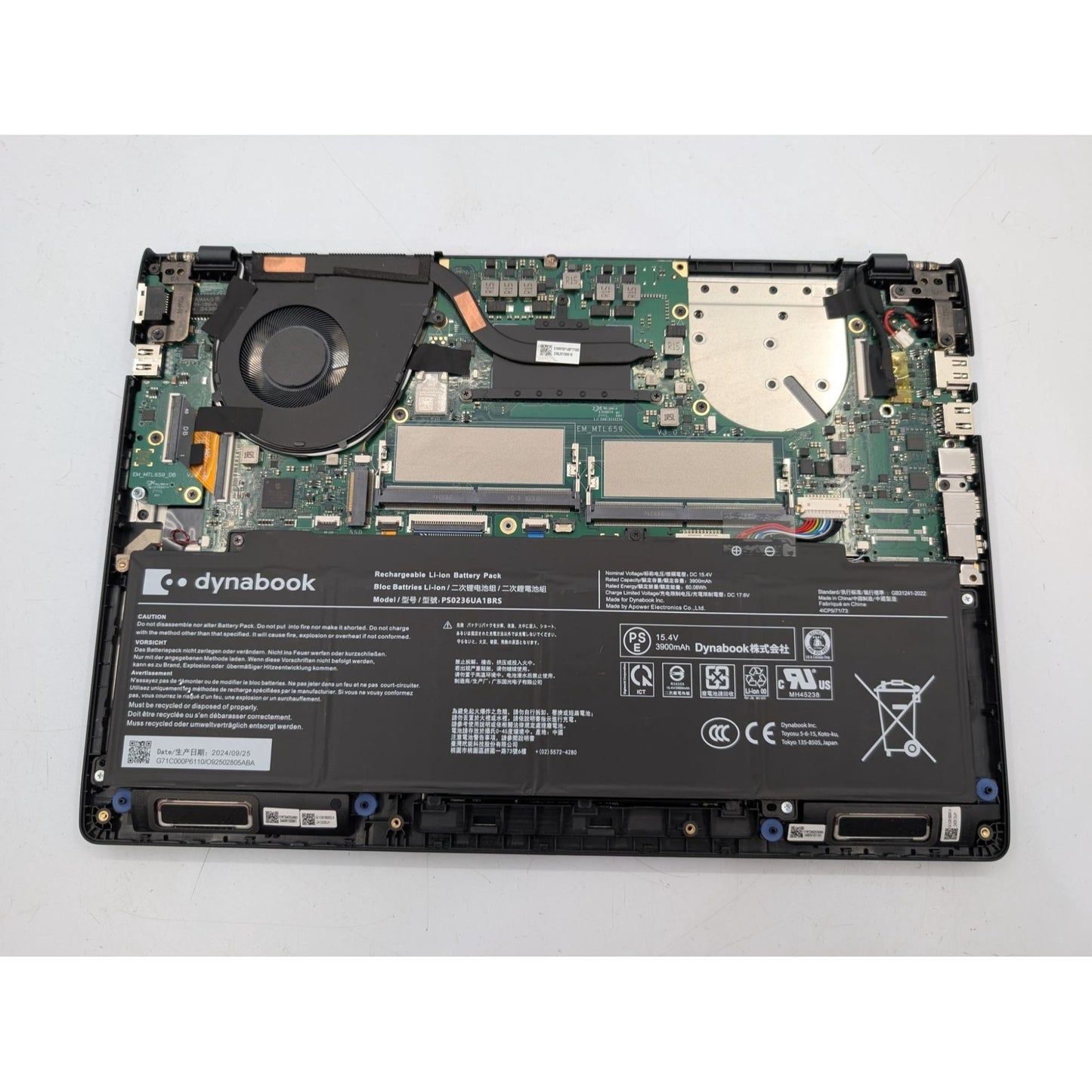 Dynabook Tecra A40-M Intel Core Ultra 7 165U 14" Screen 0.40GHz Processor Laptop