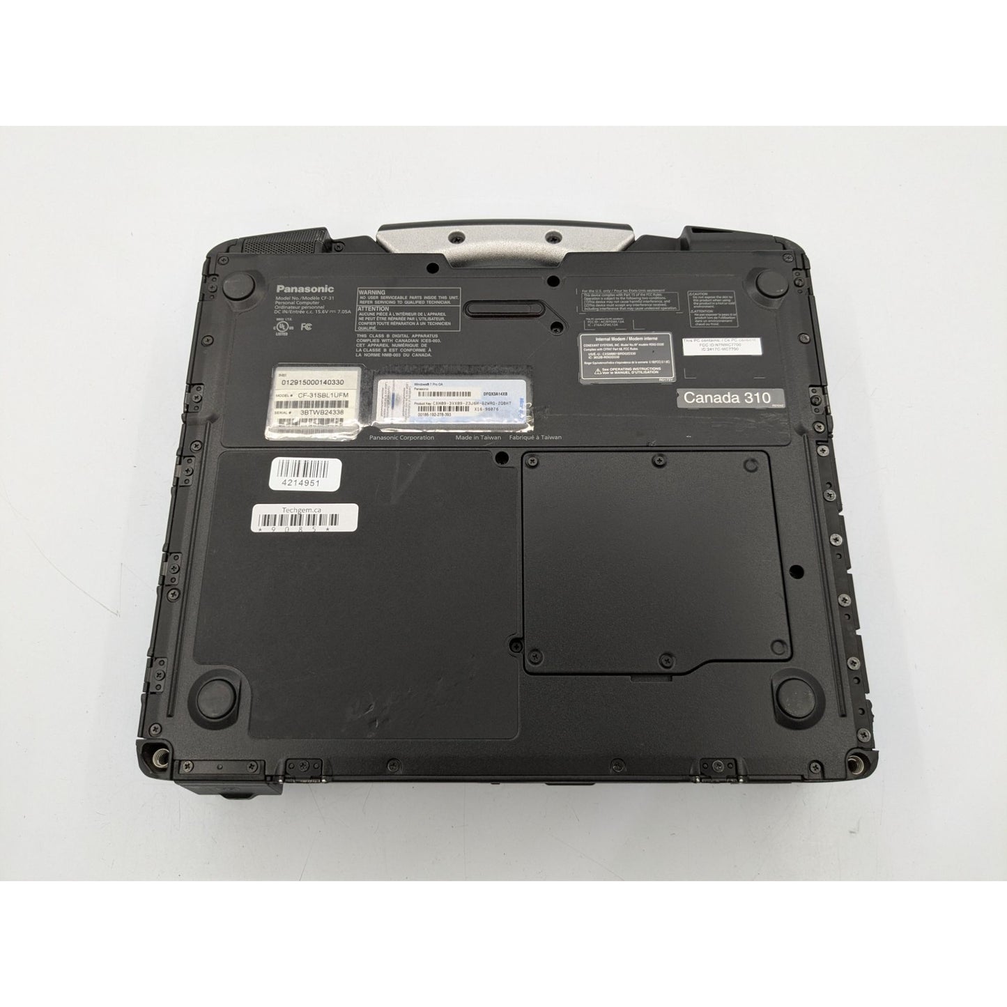 Panasonic Toughbook CF-31 13.1" Display Intel Core i5-3320M 4GB RAM 2.60GHz