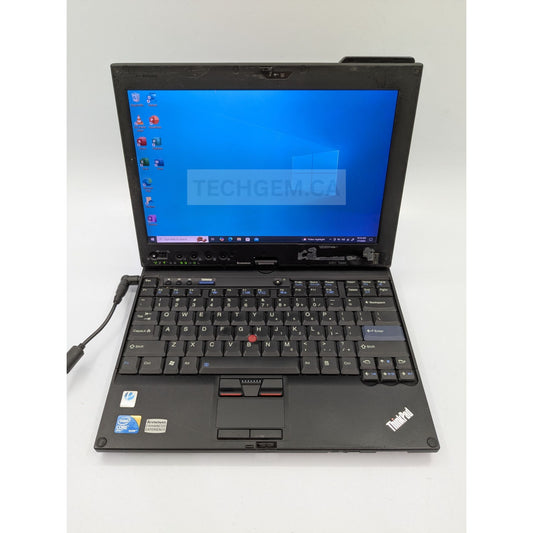 Lenovo ThinkPad X201 Tablet 12.5" Intel i7-620LM 4GB RAM 500GB Win 11 Pro